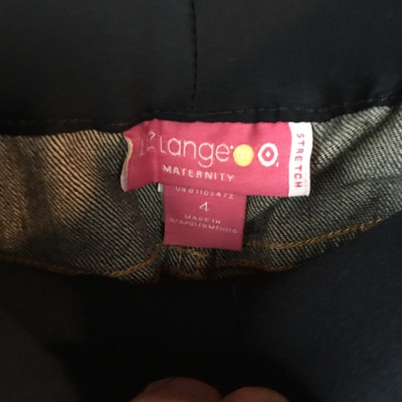 New Liz Lange Women’s Maternity Jeans Sz 4 - Picture 4 of 8